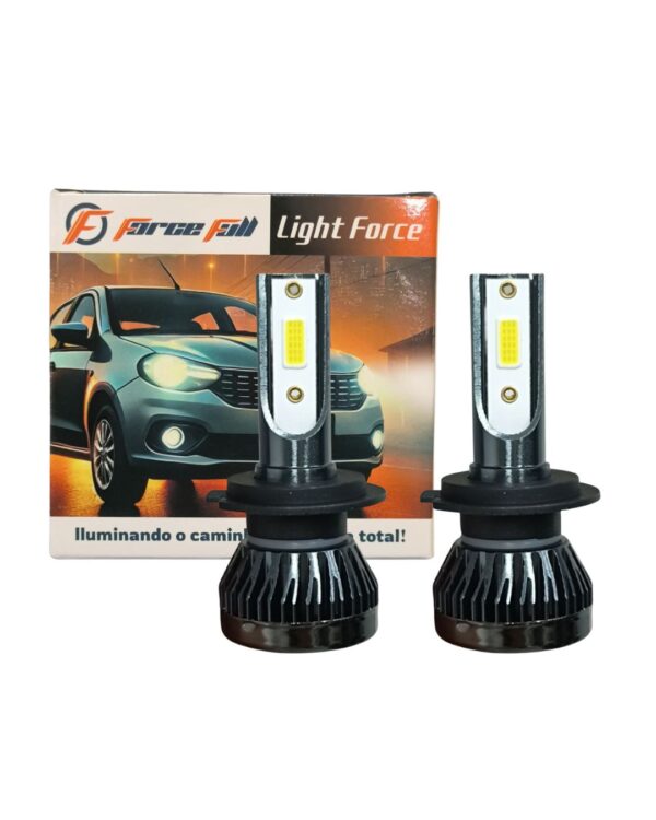 Lampada Led Light Force H7 12V 25W Par Chip Dob Force Full